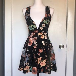 Floral skater dress